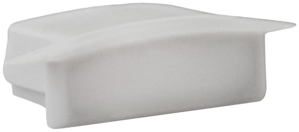 Embout DOTLUX PVC pour profilé/cache 5B gris