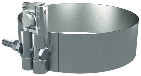 Rohrbride Flury RE 36, Inox A4 Rohr-Aussen Ø 100mm