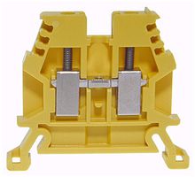 Borne de passage joignable Woertz 0.5…2.5mm² 24A 1000V vis 2×1 rail DIN 35mm jn