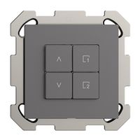 Station secondaire pour interrupteur stores ENC 1c/4t scène WLAN Edue Wiser grf