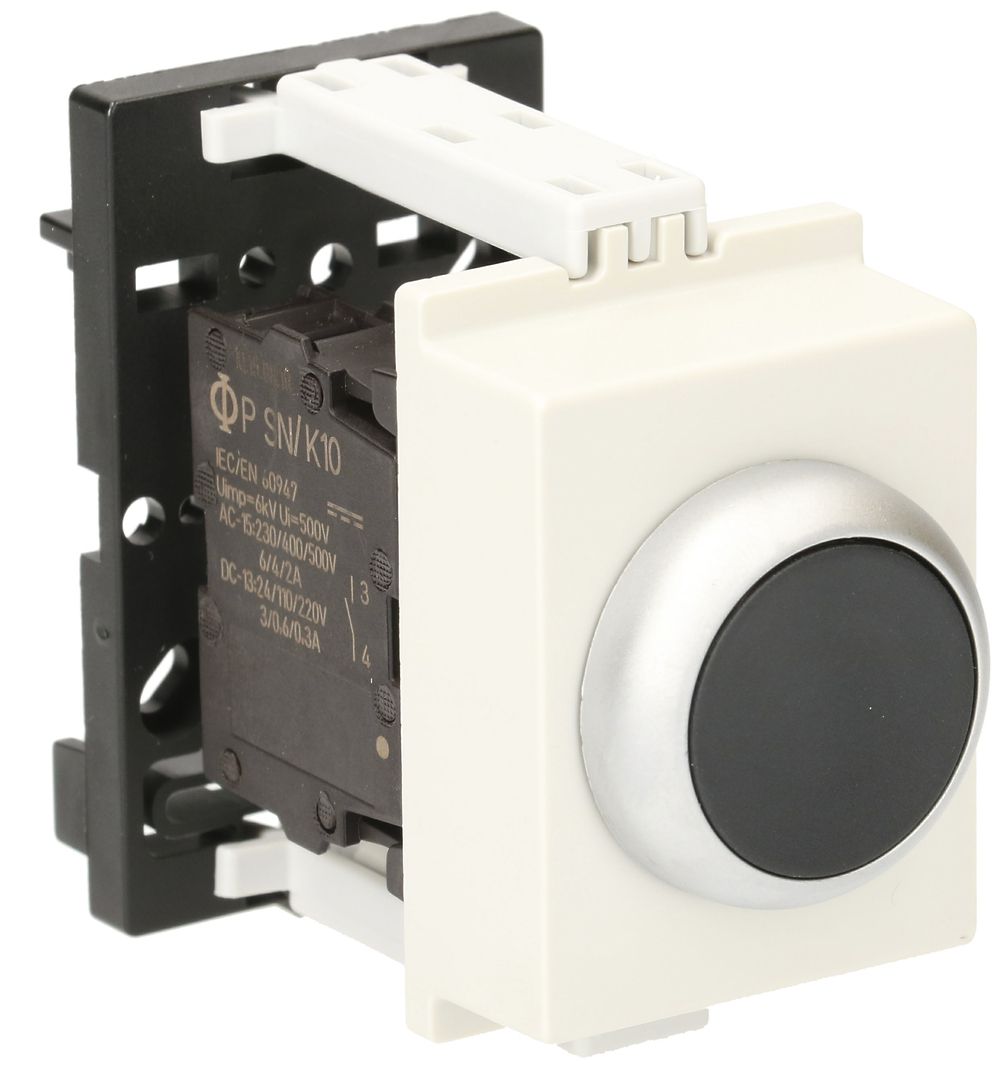 Poussoir AMD K&N, 1F 6A, 2UM, calotte noir