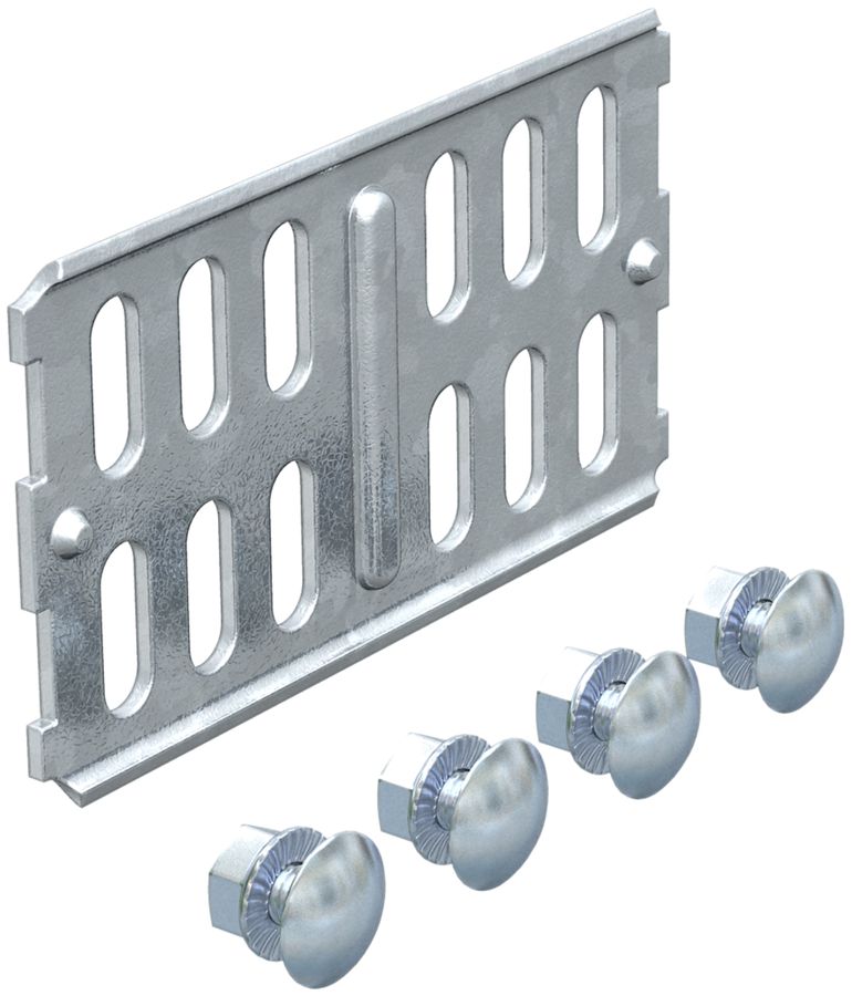 Längsverbinder Bettermann 60×100mm rostfrei
