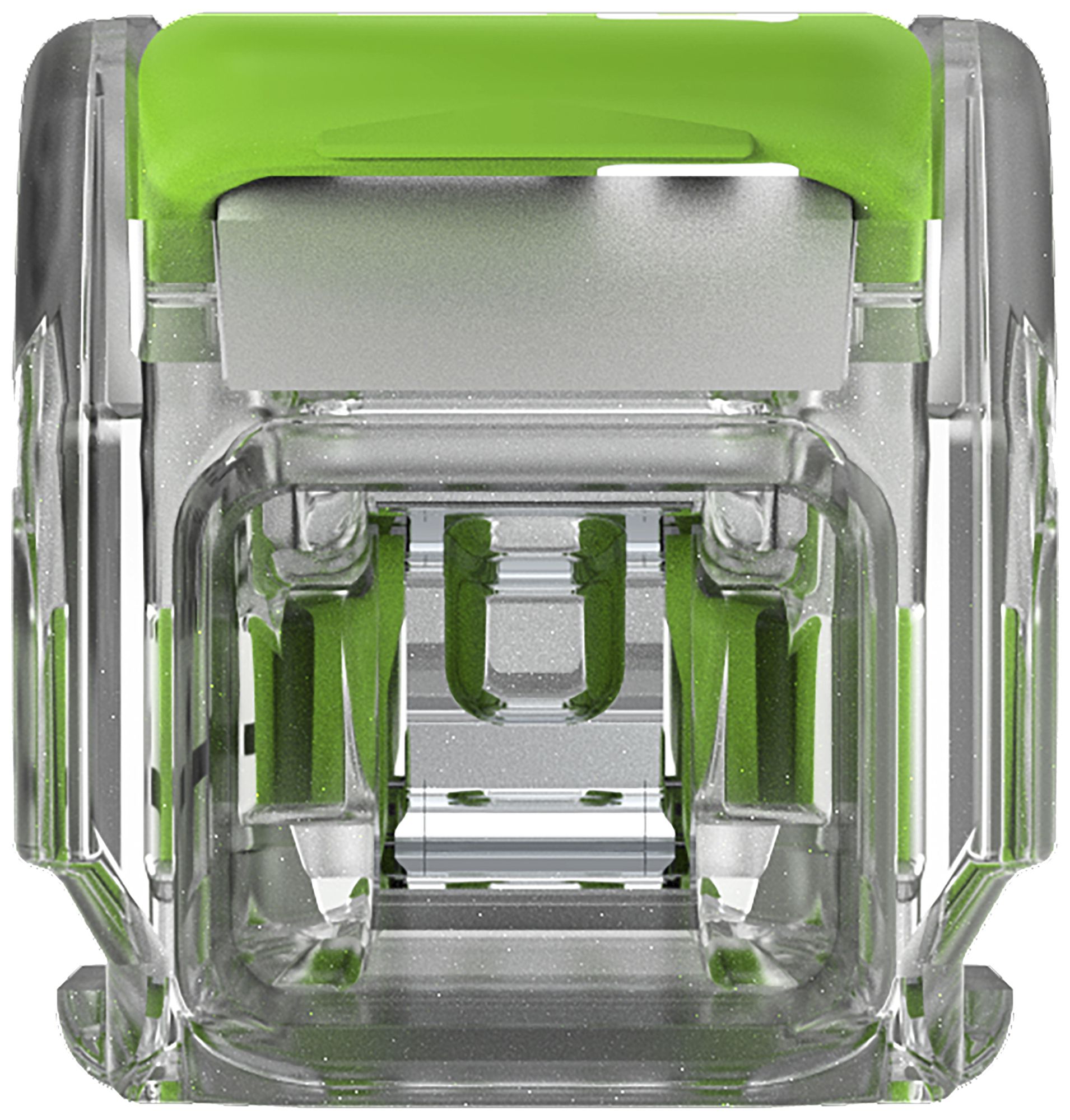 Morsetto di connessione WAGO Green Range 2L 0.34…4mm² con leva ve trasparente