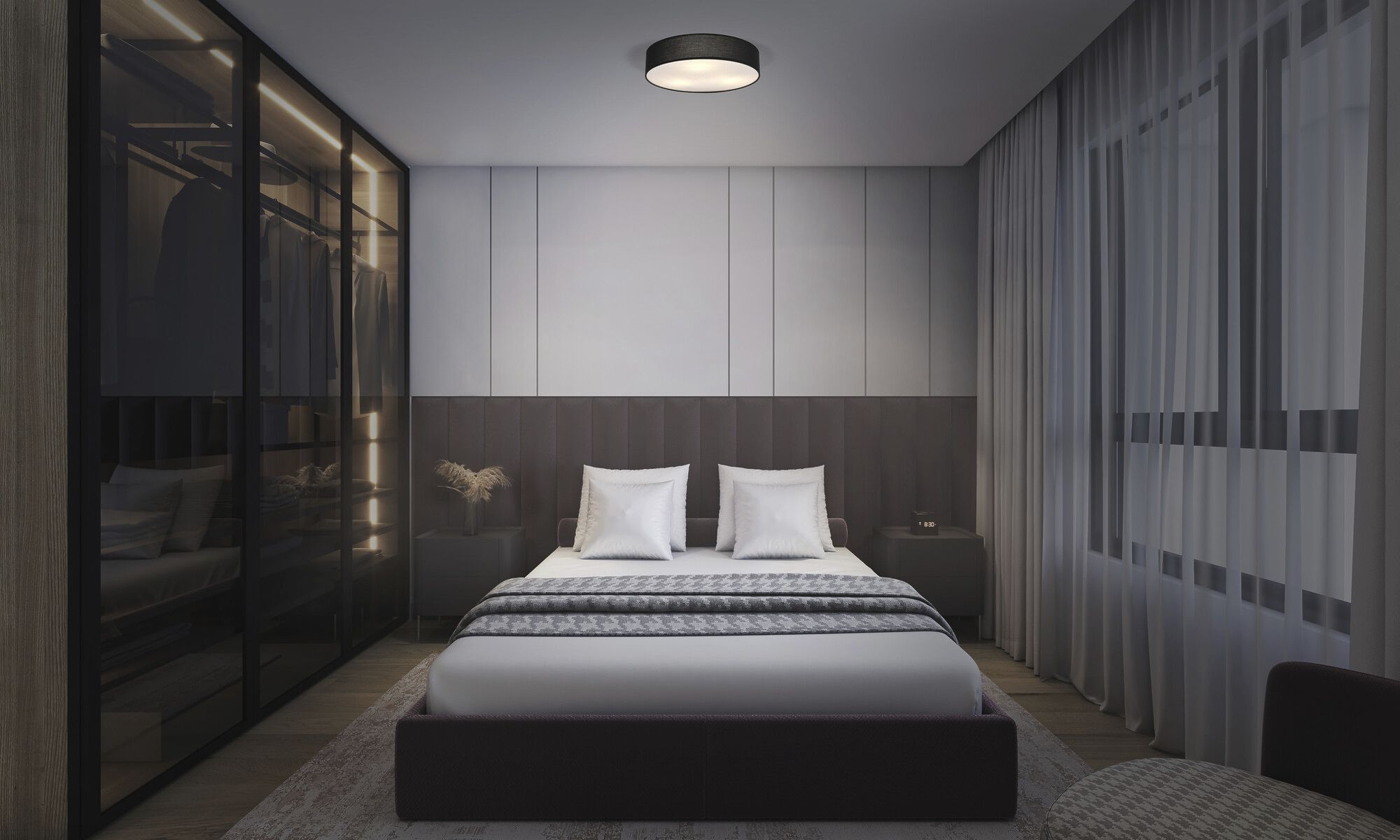 Deckenleuchte LEDVANCE ORBIS PARIS E27 3×0…25W 480mm schwarz