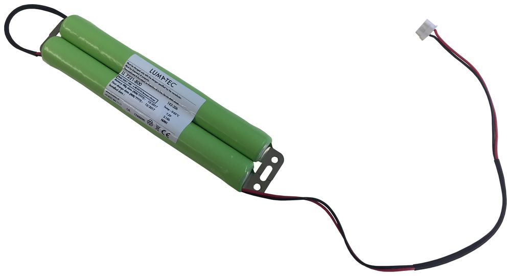 Accu d'éclairage de secours Lumatec LL 7221, 7.2V 2.1Ah