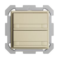 Pulsante KNX RGB INC EDUE, 250mW, s.LED, carta, 2×pulsante, C.2×T., van