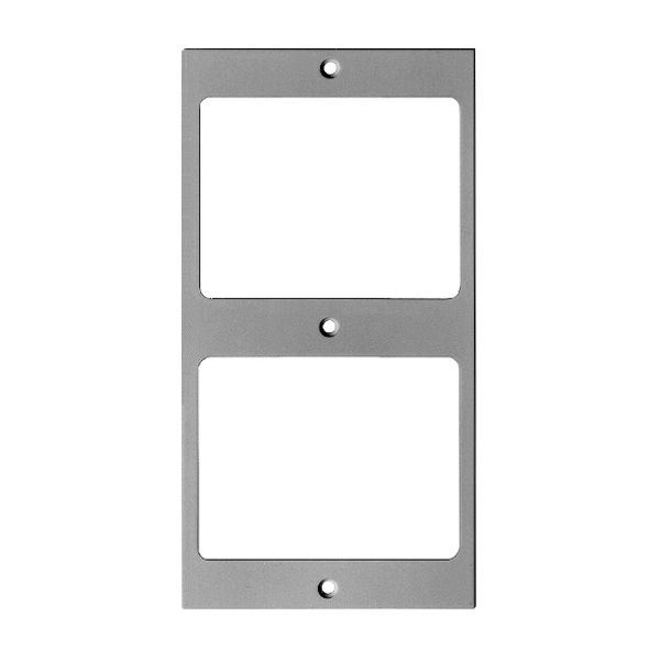 Cadre de fixation FH FLF 6/5 1×2 blanc