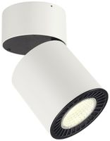 LED-Deckenleuchte SLV SUPROS MOVE 36W 3520lm 4000K 60° Ø127×205mm weiss