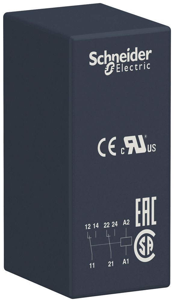 Relais d'interface Zelio RSB 2CO 8A 24VDC RT I