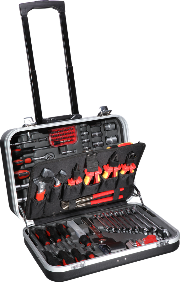 Valise d'outils chariot 136 pièces