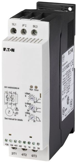 Softstarter Eaton DS7-340SX024N0-N 24A 3L/3L 200…480V Us:24VAC/DC