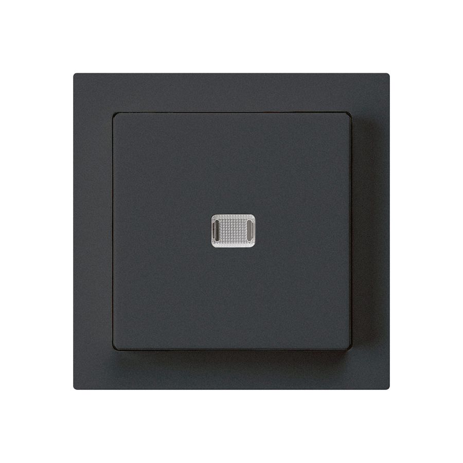 UP-Leuchtdruckschalter kallysto 3/1L schwarz