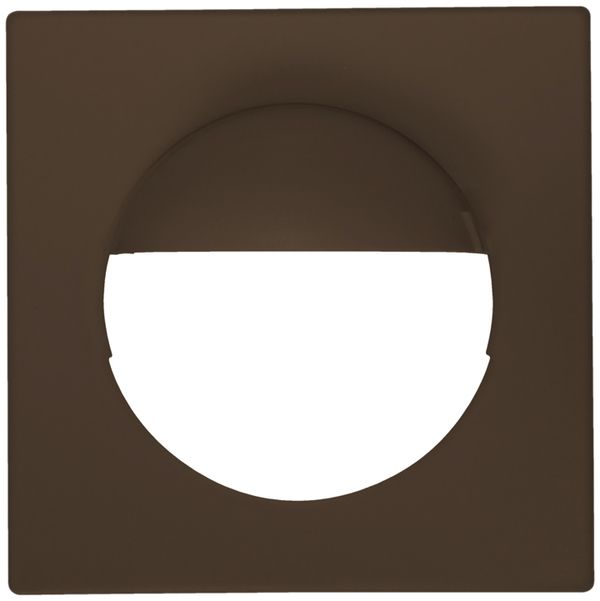 Kit frontal Luxomat pour EDIZIOdue brun