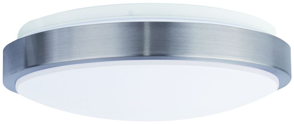 LED-Deckenleuchte DOTLUX LUNAsilver 36W 3500lm 830/840/857 IP44 Ø490 Silber