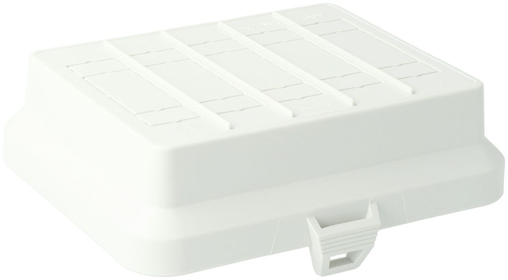 Parte frontale AGRO, per 5×3/4/5-poli GST18 / WINSTA MIDI, 125×100×36mm, grigio