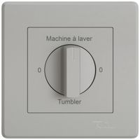 UP-Montageset EDIZIO.liv SNAPFIX® f.Drehschalter m.Griff 0-Mach.lav.-0-Sèch.hgu