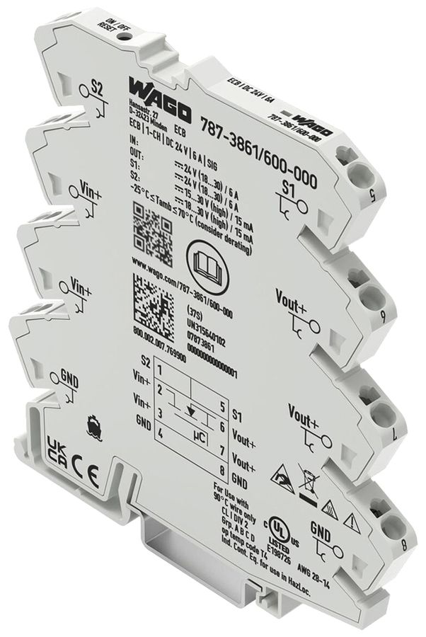 Elektronischer Schutzschalter WAGO 6A