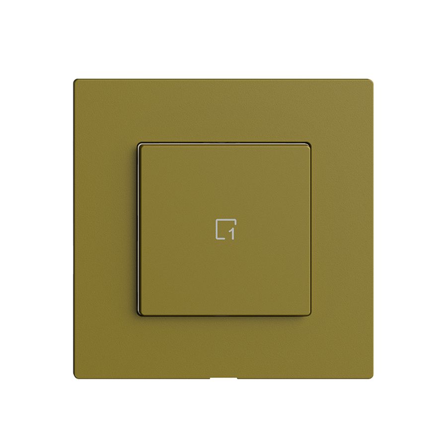 Szenentaster 1 Szene/1T Edue Wiser olive