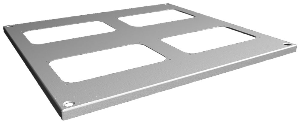 Oberbodenblech Rittal SV 9681.566 600×600mm Dachbeplankung grau