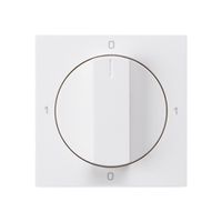 Einsatz zu Drehschalter kallysto 0/1L weiss mit Drehgriff