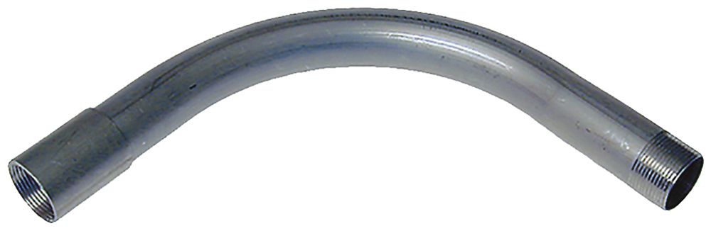 Gomito con filetto e manicotto Al M40