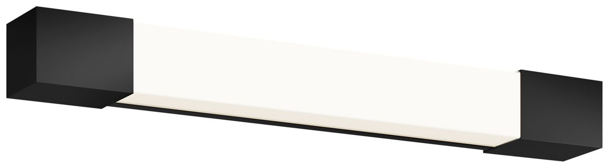 Applique LED Philips Rover SQ 5W 730lm 827 IP44 444×50×52mm nero