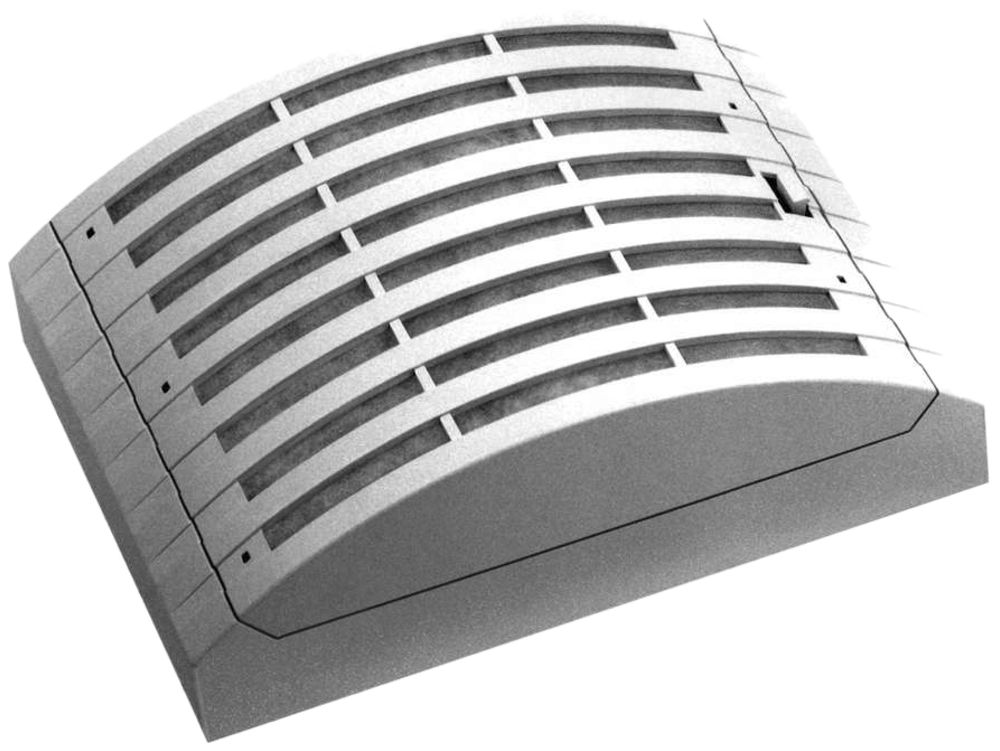 Fortluftautomat Trox Typ HFA 230V 7…30m³/h 8W Ø100mm IP54