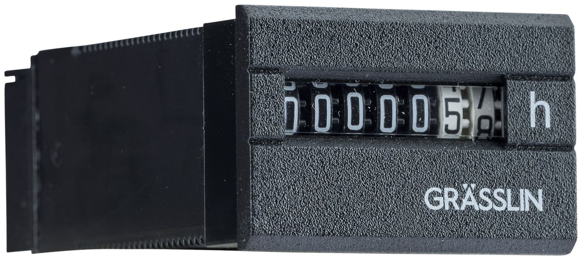 Contatore ore di servizio INS Elbro taxxo 612, 220…240V, 50Hz, nero