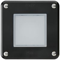 Luminaire LED ENC robusto C IP55 noir LED rouge/vert