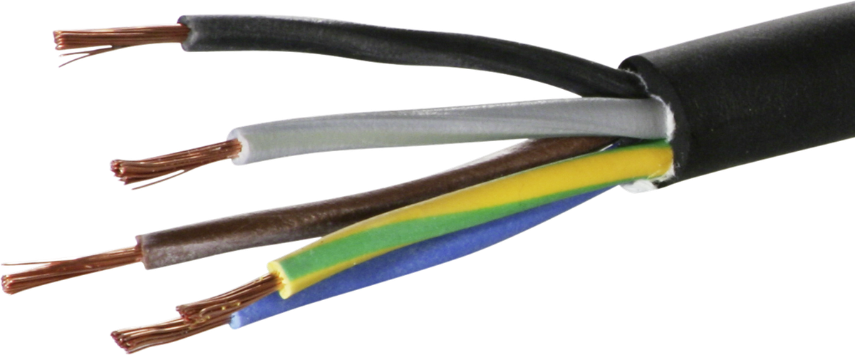 Cavo Gd 5×1.5mm² 3LNPE nero Eca