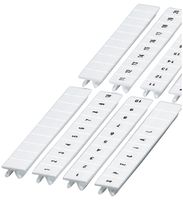 Zackband ZB L1, L2, L3, N, PE weiss längs bedruckt, 8mm