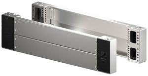 Sockelblende Rittal VX 8660.061 800×200mm Vorder-/Rückseite Edelstahl 2 Stk