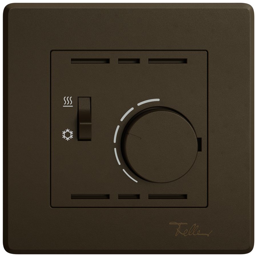 Termostato ambiente INC EDIZIO.liv SNAPFIX® inter.risca./refrig.230VAC 50Hz ma