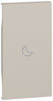 Cache de touche Living Now pour touches MyHOME 2 modules avec symbole nuit sand