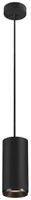 Lampada sospesa LED SLV NUMINOS L PHASE 28W 2430lm 3000K 24° Ø100×213mm nero