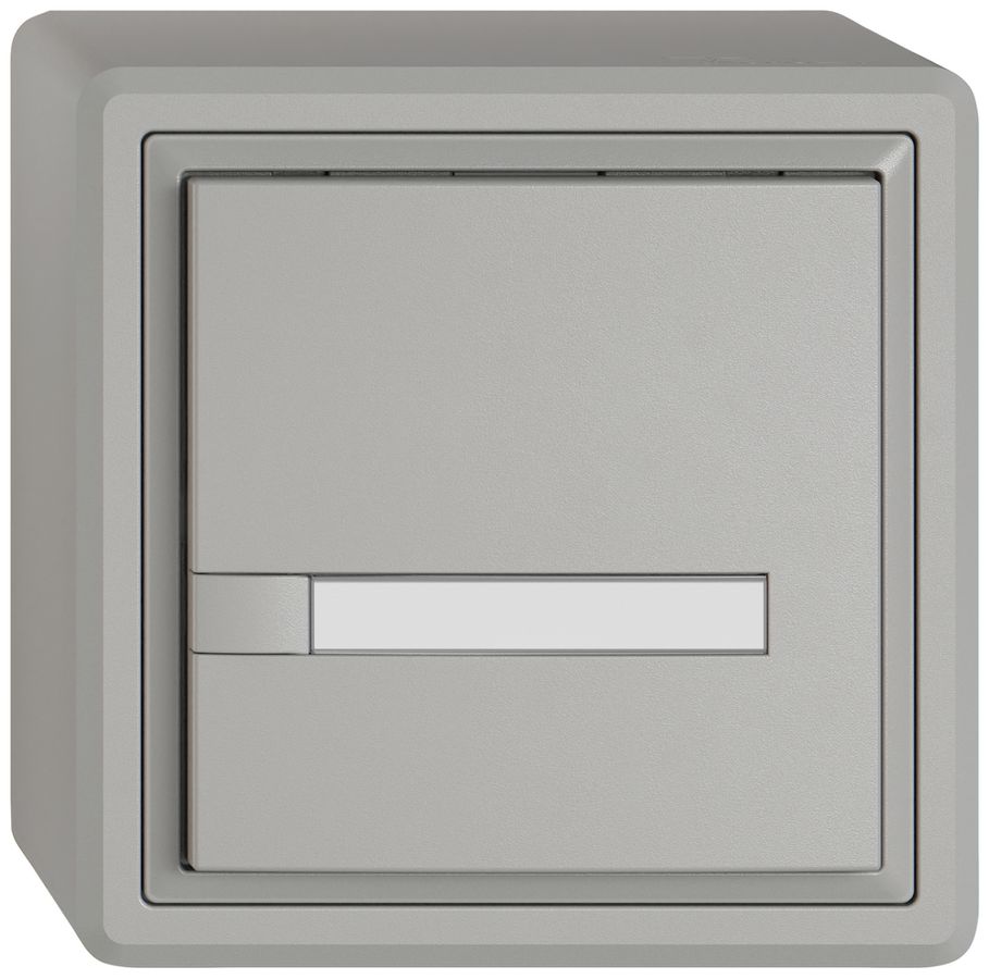 AP-Universaltaster EDIZIO.liv UNI SNAPFIX® 5…48V o.LED 1× 1-Tbed.Pap.hgu