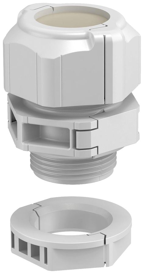 Pressacavo Bettermann V-TEC TB20 separabile M20 chiuso IP67 grigio