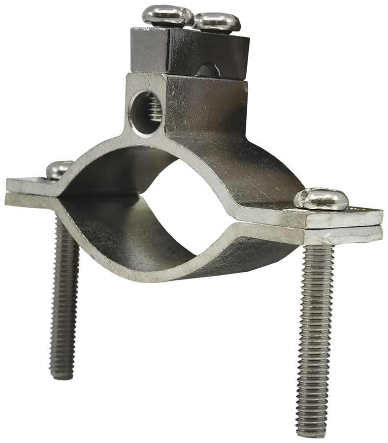 Erdleitungsbride G Plica 1 1/4…1 1/2" 16…50mm², Me verzinnt, horizontal