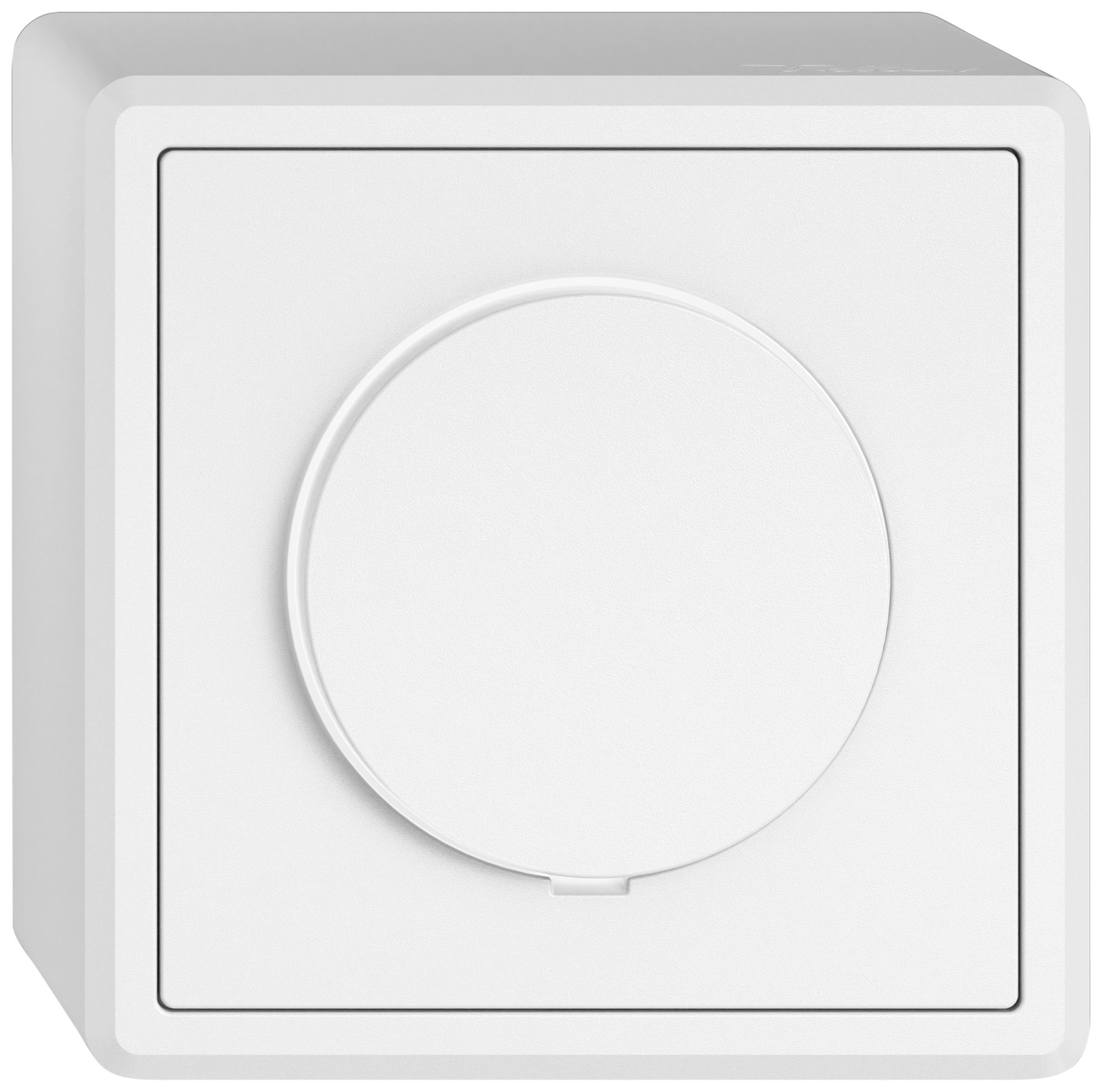 AP-Dimmer EDIZIO.liv SNAPFIX® bel.ws Universal 20…420W/20…420VA ws