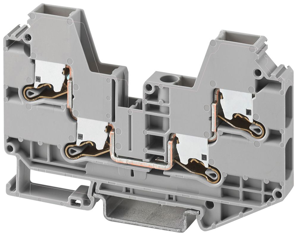 Borne de passage PX XTV 6-QUATTRO 1000V 41A 0.5…10mm² gris