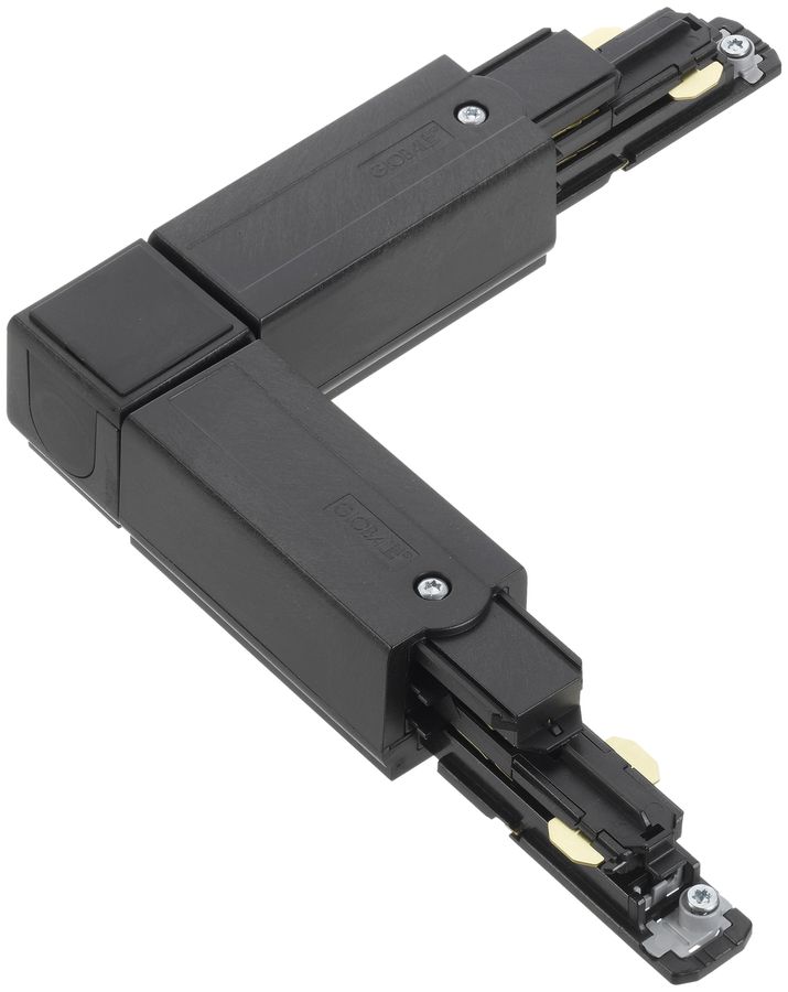 L-Verbinder PULSE GLOBAL TRAC, innen, schwarz