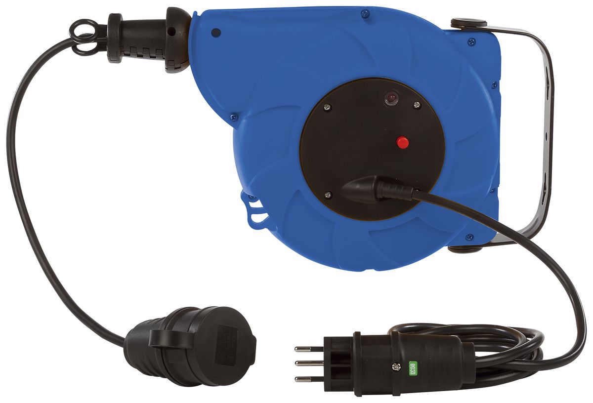 Automatik-Kabelaufroller Steffen 5m Td3×1.5mm² Anschlusskabel: 1m