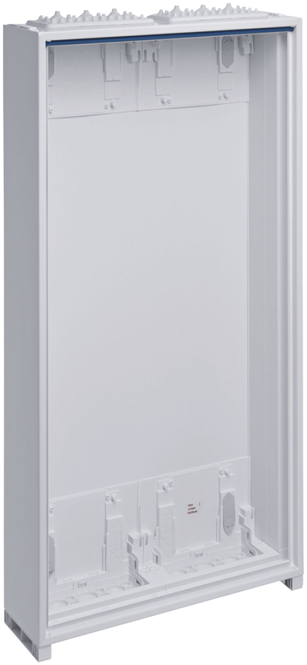 Distributeur AP Hager univers 7 rangées IP44 550×1100×160mm