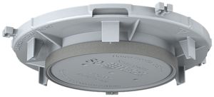 Frontteil HaloX 100 für Sichtbeton Deckenausschnitt Ø80mm
