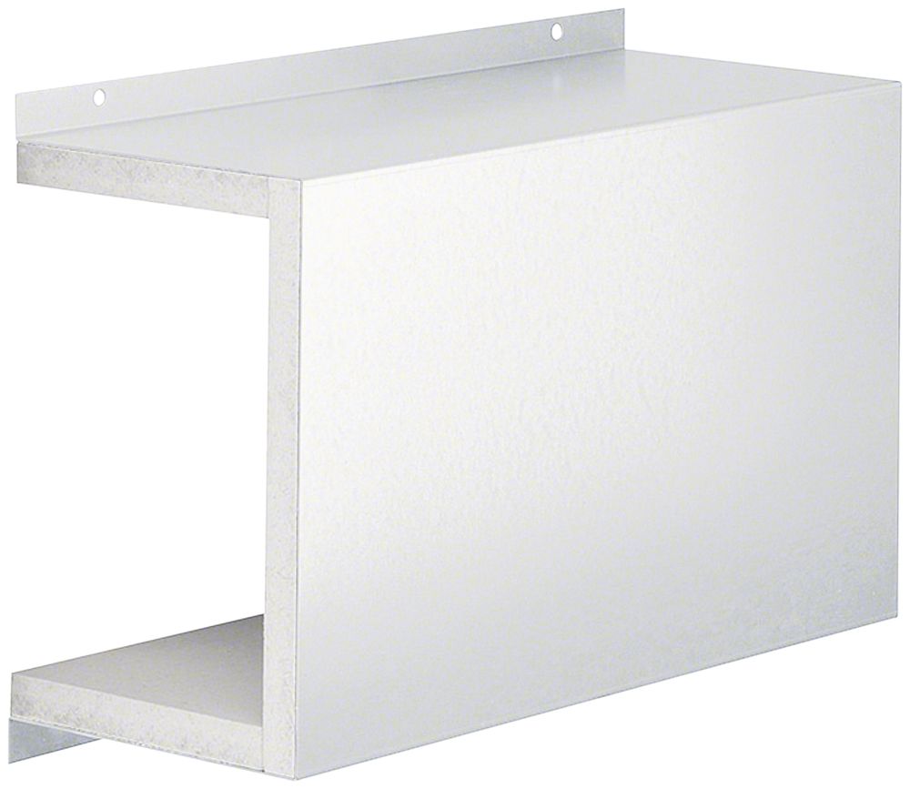 Schiebemuffe tehalit FWK 30/3E I90/E30 100×160mm, verkehrsweiss