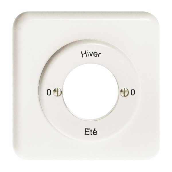 Kit frontal ENC 0-Hiver-0-Eté pour interr.rot.à clé blanc