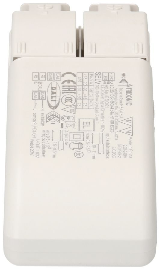 Alimentation LED MH DALI-2 NFC 15.4W 7…44V 350mA DALI VAR