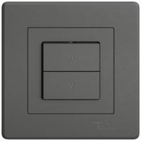 UP-Storentaster EDIZIO.liv SNAPFIX® 10A 250V 2 Tasten 1 Kanal dgu