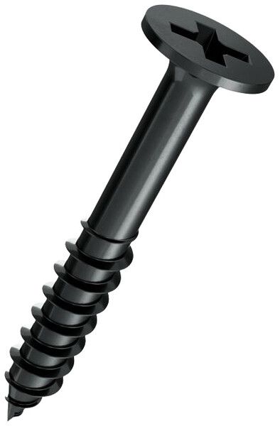 Vis à bois FERRONORM Phillips PH 2 Ø3.5×25mm acier