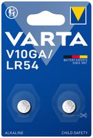 Pile bouton alcaline VARTA Electronics V10GA/LR54 1.5V blister à 2 pièces